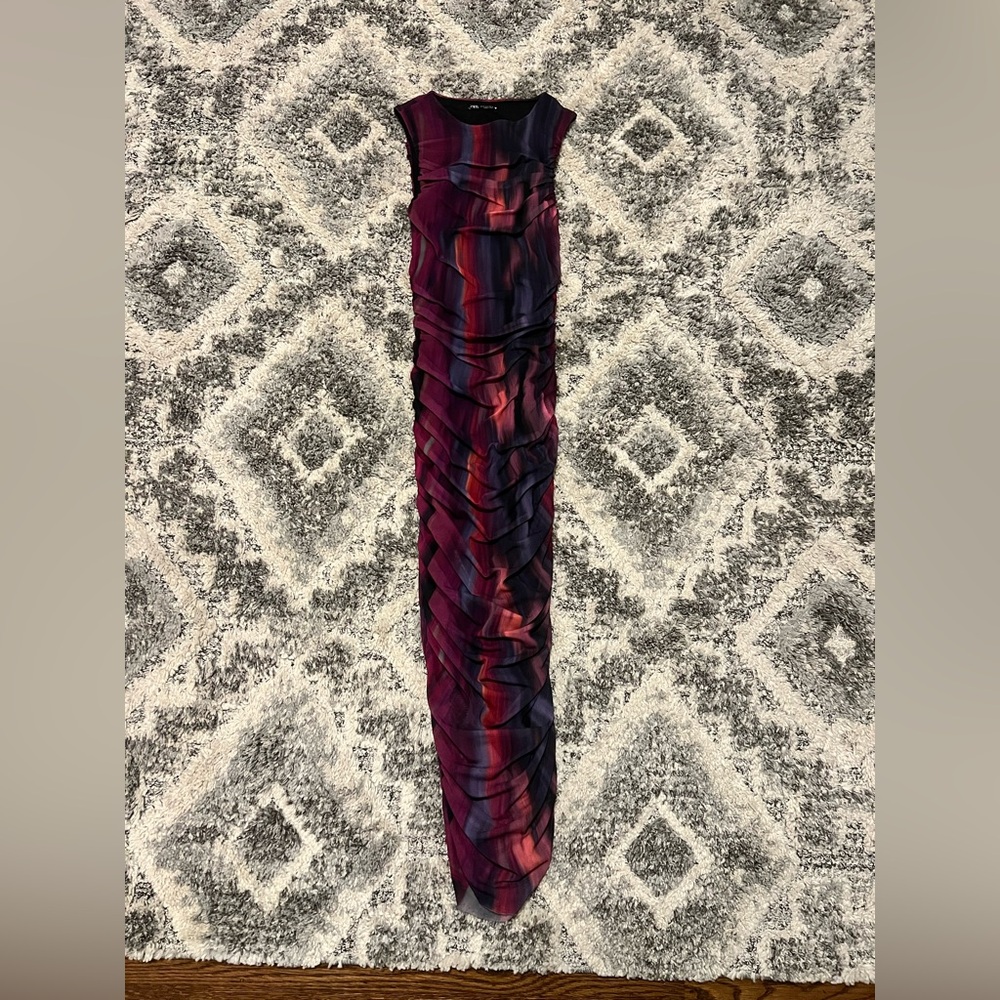 Zara Multicolor Maxi Dress